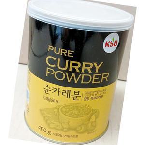 카레 파우더 에스비 순 400g？업소용 식자재 식재료 대용량 식당용 단체 급식용
