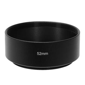캐논 니콘 펜탁스 소니 올림푸스용 마운트 표준 금속 렌즈 후드 52mm
