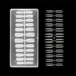 투명 네일 연장 인조 손톱 말캉 팁 120pcs DD-11797