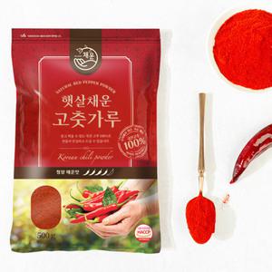[롯데백화점]인정식탁 햇고춧가루 아주 매운맛 500g (고추장용)