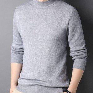 니트 터틀넥 캐주얼 목폴라 긴 필수템 팔 가을 겨울 (WFGV88Q)