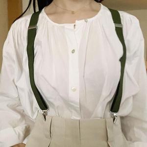 [IXHI89G3_4B]여자멜빵 성인용 컬러 카키 멜빵