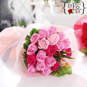 [IXHG7KH8_4B]장미 20송이 꽃다발 핑크 로즈데이