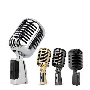 SHURE  클래식 레트로 복고풍 엔틱 다이나믹 보컬 마이크  빈티지  라이브 공연 노래방용 범용 스탠드
