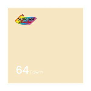Superior 촬영 스튜디오 배경지 2.7 x 11m (64 Fawn) (WFGXAM5)