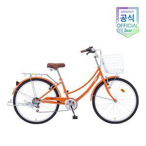 [삼천리자전거]선데이 7단 26 여성 바구니 삼천리자전거 2025년 - 완조립 공식직영몰