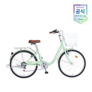 [삼천리자전거]선데이 7단 24 여성 바구니 삼천리자전거 2025년 - 완조립 공식직영몰