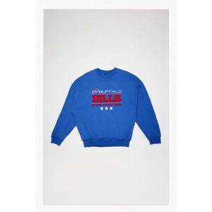 [정품] 자라 니트 맨투맨 데일리 겨울 봄 출근 ZARA NFL BILLS 스웨트셔츠550380
