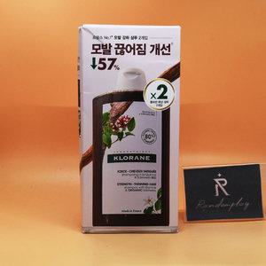 1+1 클로란 두피활력 모발강화 퀴닌 에델바이스 샴푸 400mL + 400mL 셀러도메가능