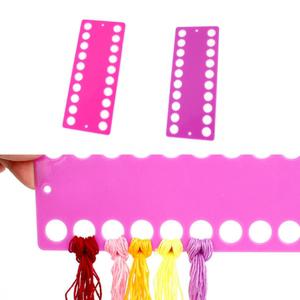 펀칭홀 20구 자수실정리 십자수실와인더 남은실감개 스레딩보드 1p