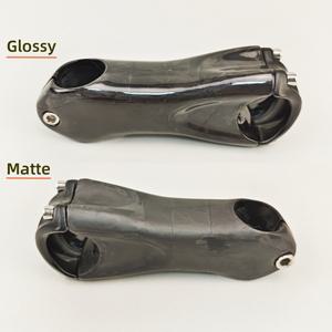 자전거 스템 전체 카본 MTB 로드 바이크 초경량 -10 도 31.8x80mm 90mm 100mm 110mm 120mm 액세서리