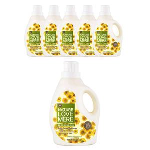 네이쳐러브메레 유연제, 용기, 국화향, 1800ml, 6개