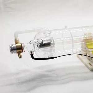 CO2 절단 조각기 튜브 파이프 각인 헤드 산업용 유리 40W/700x50mm