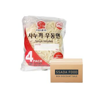 본고장 사누끼 우동사리면 200g 40개 한박스