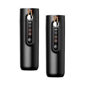 자동차용 스마트 히팅 텀블러 커피포트 가열 보온병 460ml 시거잭 타입 12V 24V 겸용