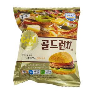 대신 골드런치 버거 135g 20봉 추억의학교매점빵 군대리아 냉동햄버거 편의점햄버거