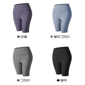여성 4부 레깅스 요가팬츠 필라테스복 하의 에슬레저