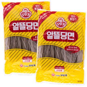 오뚜기 알뜰 당면 1kg 2개