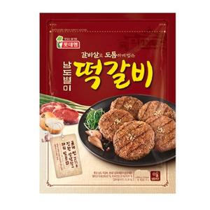 롯데햄 남도별미 떡갈비 1kg 1개