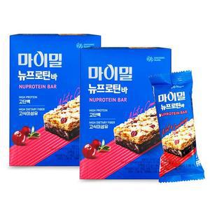 마이밀 뉴프로틴바 12개입 2박스 스포츠 단백질바 에너지 간식 G