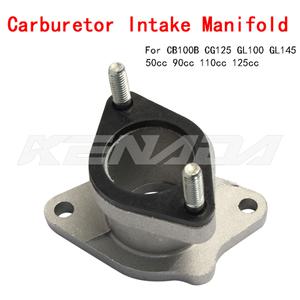 호환 CB100B CG125 GL100 GL145 50cc 90cc 110cc 125cc 27-28mm 용 기화기 흡기 매니폴드