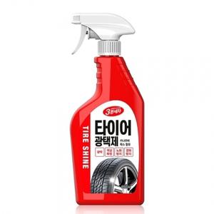 카렉스 타이어왁스 3분세차 타이어 광택제 코팅제 650ml