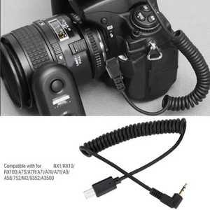 카메라 리모컨 릴리즈 RM-VPR1 셔터 케이블 3.5mm 2.5mm S2 RX1 0 S R A7 I A9 A58 77M2 99M2