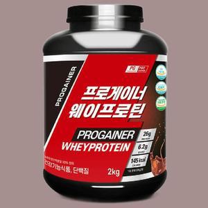 [기타] 프로게이너 웨이 프로틴 단백질 보충제 2kg 초코 2개월분