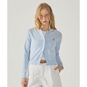 WHO.A.U 후아유 Steve Stripe Cardigan / WHCKF2361F 544129
