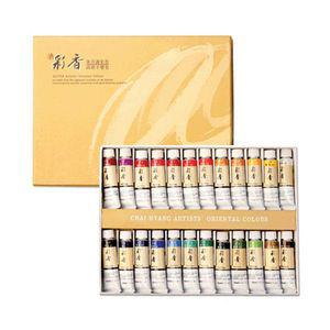 알파 채향 동양화 물감 15ml 24색 세트