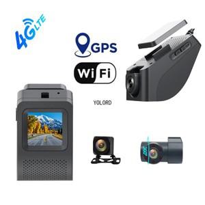 자동차 카메라용 4G 네트워크 원격 모니터 대시 캠, 와이파이, GPS, DVR, 24 시간 주차, 야간 투시경, 비디