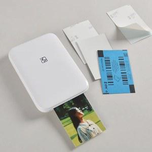 포토 프린터 3인치 컬러 AR 300DPI HPRT MT53 미니 모바일 포켓 원래 ZINK 접착제 포함 스티커 인화지