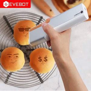 포토 프린터 휴대용 EVEBOT 프린트 잉크젯 베이커리 보조 눈금자 포함 DIY 커스텀 인쇄 크기 26 1000mm