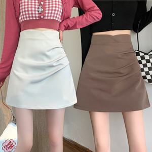 [리빌모아]여자 A라인 하이웨스트 셔링 슬림 속바지 치마 SDW-SKS-SURK315