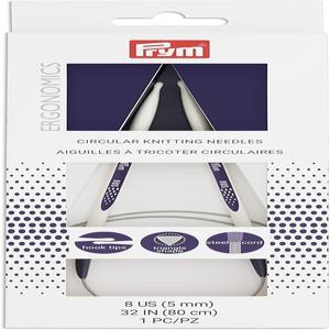 프림 원형 뜨개질 바늘 80cm 5mm Prym Circular Needle
