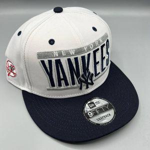 [관부가세포함] 뉴욕 양키스 모자 남성 화이트 블랙 9Fifty 뉴에라 MLB 스냅백 캡 새상품