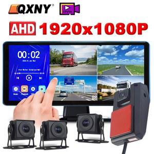 화물차 블랙 박스 10 36 터치 4CH 분할 화면 자동차 DVR AHD 백업 Camera1080P MP4 운전 레코더 모니터 트럭 버스 트레일러