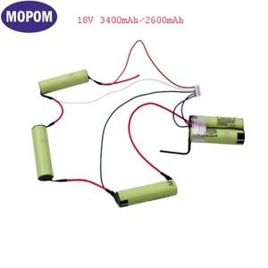 Electrolux ZB3010 로봇 식 진공 청소기 (플러그 포함) 용 새 18V 3400mAh/2600mAh 리튬 이온 배터리 팩