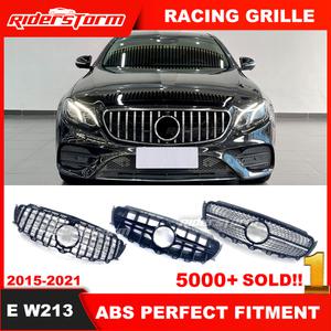 자동차 그릴망 튜닝 전면 메쉬 그릴 W213 GT E43 E450 W238 쿠페 메르세데스 E200 E300 E250 E320 E350 E40