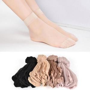 여자 여성 유니외출 베이직 패션 컬러 발목 스타킹 20켤레