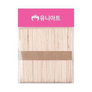 유니아트 1심플000 나무막대(하드바) 소 원목 팩(5개입)