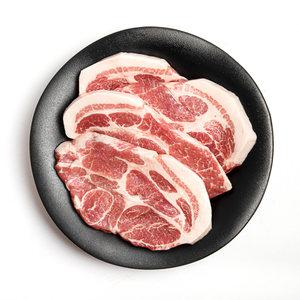 국내산 냉동 목살 500g 구이용 1cm 컷팅