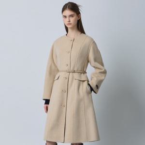 [롯데백화점]씨씨콜렉트 벨티드 플레어 롱 코트 (C244MSG535)