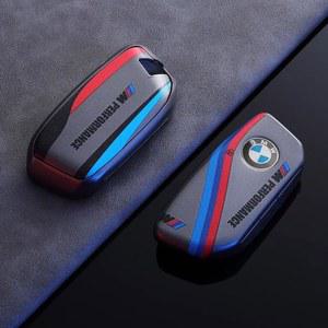 차키케이스 합금 자동차 케이스 커버 보호 포브 BMW I7 X7 G07 LCI IX I20 X1 U11 시리즈 G70 G09 XM U06 G81 M3 액세서리