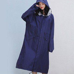 [엄지척]비타리토 남녀공용 바람막이 레인코트 L 네이비우의