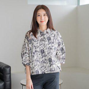 엄마옷 마담4060 자연러브나염셔츠 마담옷 -ZBL2504004-