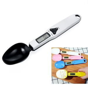정밀 디지털 주방 계량 스푼, LCD 디스플레이, 전자 무게추 체중계 500g, 0.1g