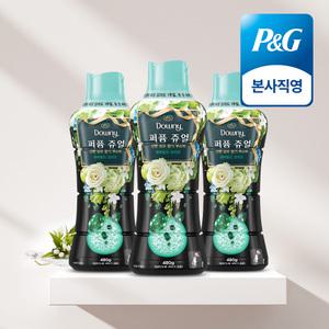 다우니 퍼퓸 쥬얼 에메랄드 브리즈 향기 부스터 480g 3개