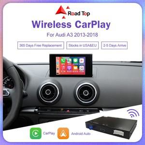 안드로이드 자동  카플레이 미러 링크 에어플레이 블루투스 USB 역방향 카메라 기능 아우디 A3 8v Q2 8P 20