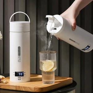 주전자 Anti 영어 물병 커피 전기 끓인 500ML 메뉴 여행 휴대용 Scald